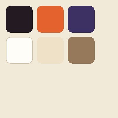 Brand color palette sample
