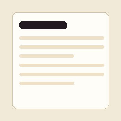 One-pager document sample